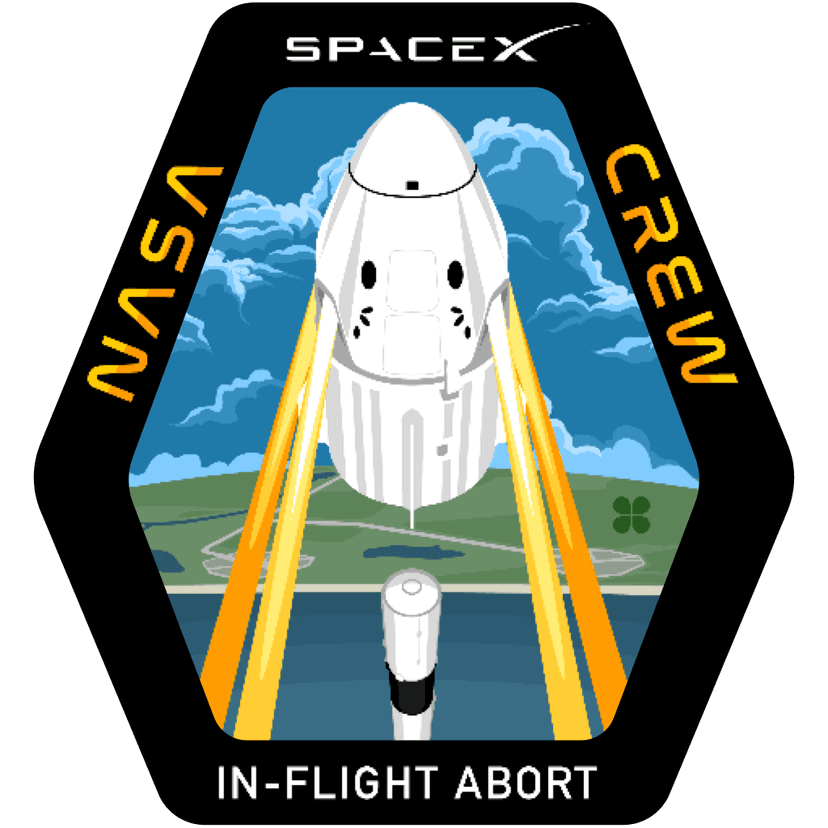 Crew Dragon In Flight Abort Test